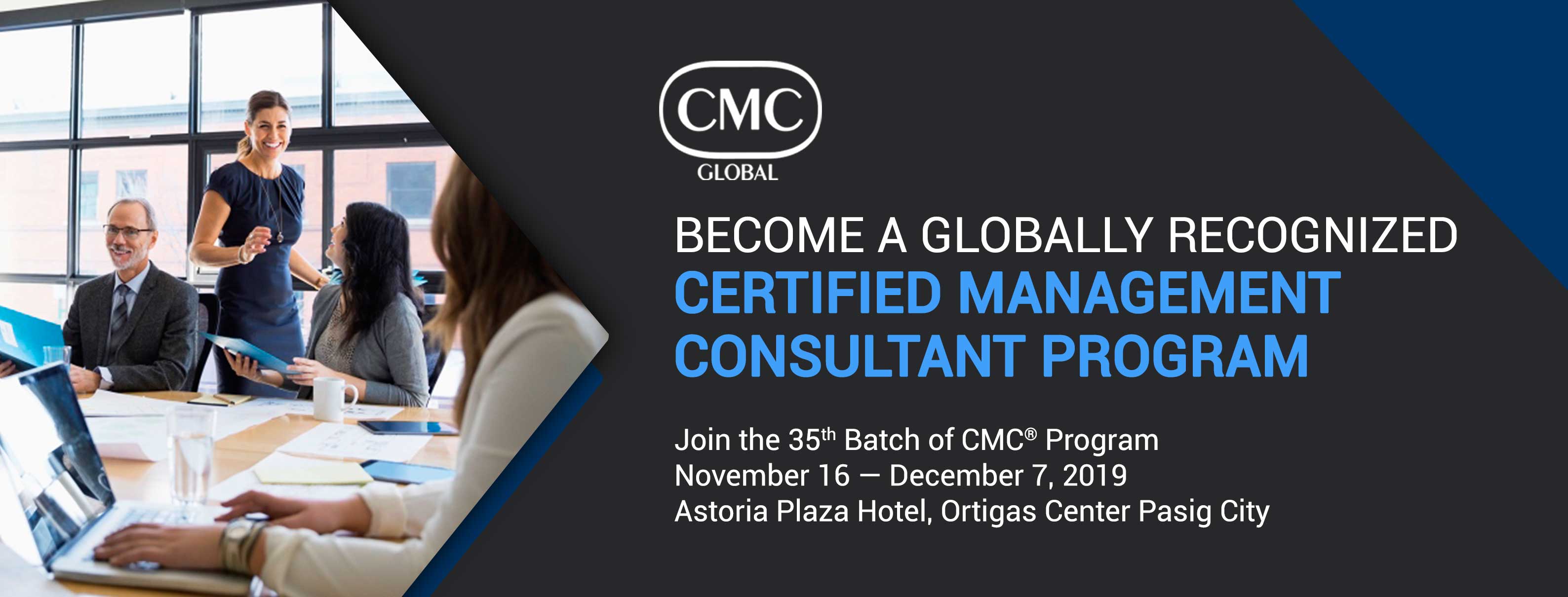 Certified Management Consultant (CMC®) Program ICMC Philippines