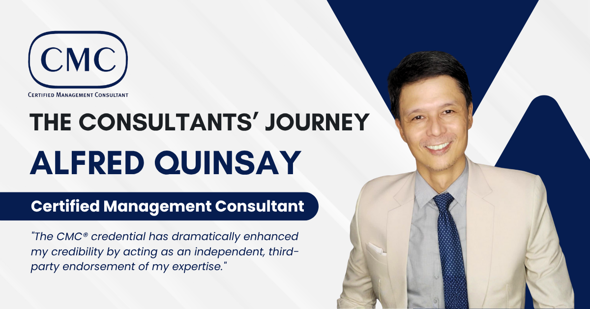 You are currently viewing The Consultants’ Journey: Alfred Quinsay, CMC