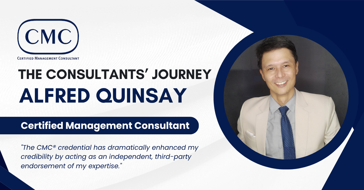 Read more about the article The Consultants’ Journey: Alfred Quinsay, CMC