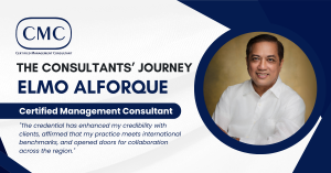Read more about the article The Consultants’ Journey:  Elmo Alforque, CMC