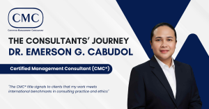 Read more about the article The Consultants’ Journey: Dr. Emerson G. Cabudol, CMC®