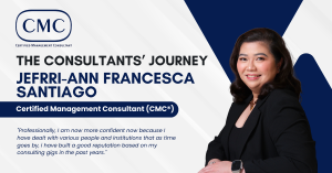 Read more about the article The Consultants’ Journey: Jefrri-Ann Francesca Santiago, CMC®