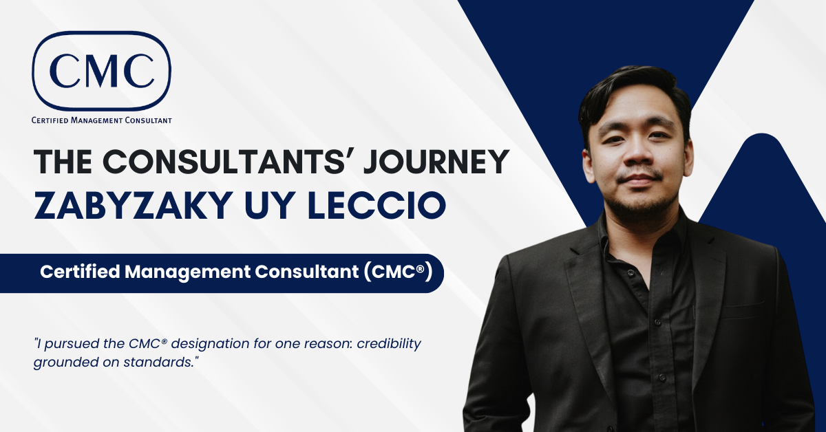 You are currently viewing The Consultants’ Journey: Zabyzaky Uy Leccio, CMC®