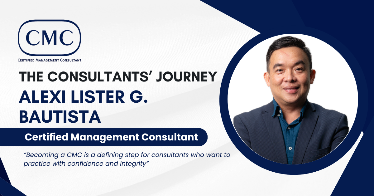 You are currently viewing The Consultants’ Alexi Lister G. Bautista, CMC®